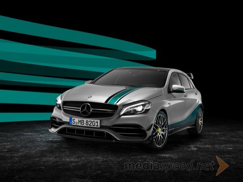 Mercedes-AMG slavi zmago v Formuli 1 s posebno serijo Mercedes-AMG A 45 4MATIC