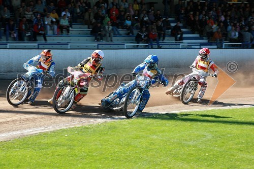 Tomas Suchanek, Češka, Christian Hefenbrock, Nemčija, Aleš Dryml, Češka in Mariusz Staszewski, Poljska