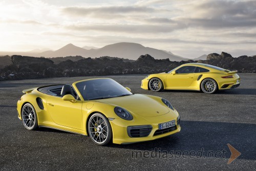 Najzmogljivejši enajstici: nova modela Porsche 911 Turbo in 911 Turbo S