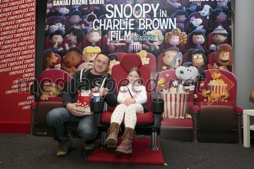 Snoopy predpremierno v Cineplexxu Kranj