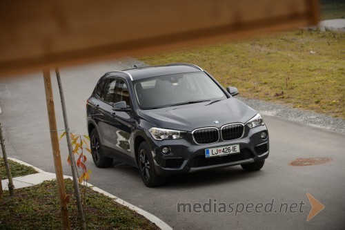 BMW X1 xDrive20i, mediaspeed test