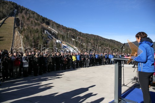 Otvoritev nordijskega centra Planica