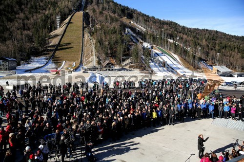 Otvoritev nordijskega centra Planica