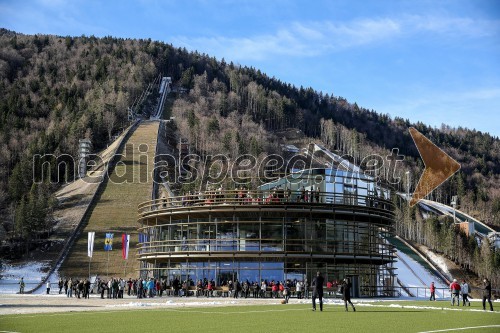 Otvoritev nordijskega centra Planica