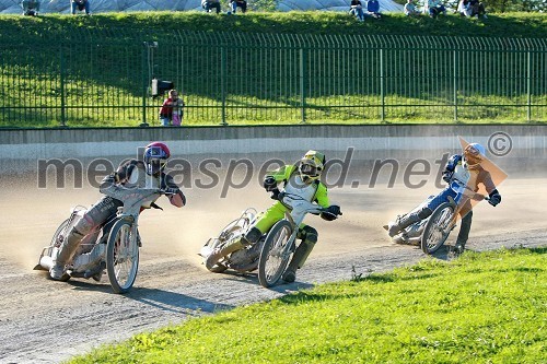 Denis Štojs, AMTK Ljubljana, Nikola Martinec, SK Prelog  in Matija Duh, AMD Krško