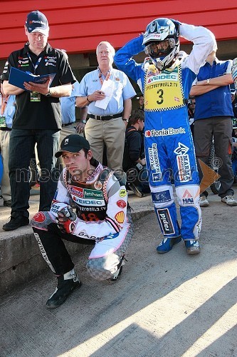 Jernej Kolenko, Slovenija in Nicki Pedersen, Danska