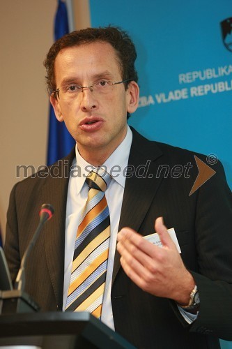 Dr. Žiga Turk, minister za razvoj, Slovenija