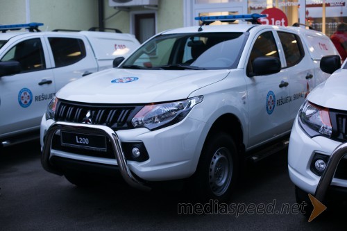 Gorska reševalna zveza Slovenije bogatejša za 4 vozila Mitsubishi L200