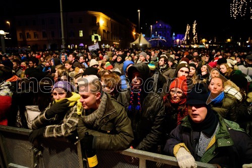 Veliko silvestrovanje v Ljubljani