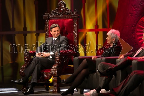 Borut Pahor gost oddaje Na žaru