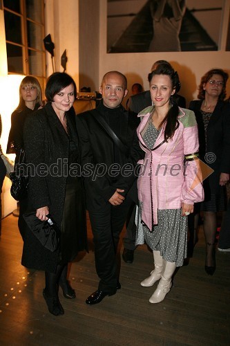 Jožica Brodarič, modna ikona, Zoran Garevski, modni kreator in stilist in Mateja Benedetti, modna oblikovalka