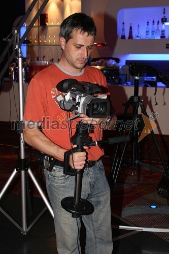 Boštjan Grabnar s kamero v roki