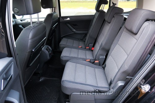 Volkswagen Touran 1.6 TDI Comfortline, posamični sedeži so vzdolžno pomični