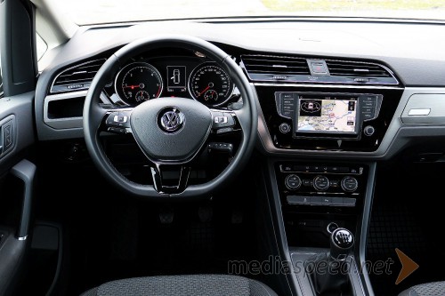 Volkswagen Touran 1.6 TDI Comfortline, mediaspeed test