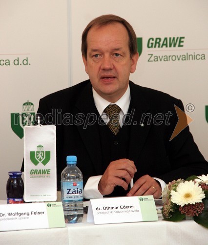 Dr. Othmar Ederer, predsednik nazornega sveta Zavarovalnice Grawe