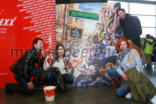 Disneyjeva pustolovščina Zootropolis navdušila gledalce v Cineplexxu Maribor