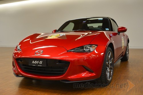 Mazda MX-5 je zasedla 3. mesto