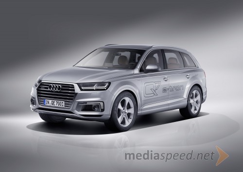 Audi že sprejema naročila za model  Q7 e-tron 3.0 TDI quattro