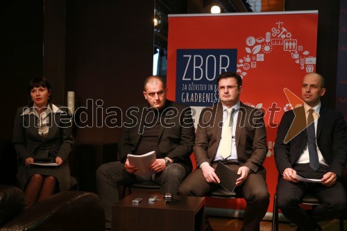 Zbor za oživitev in razvoj gradbeništva, novinarska konferenca