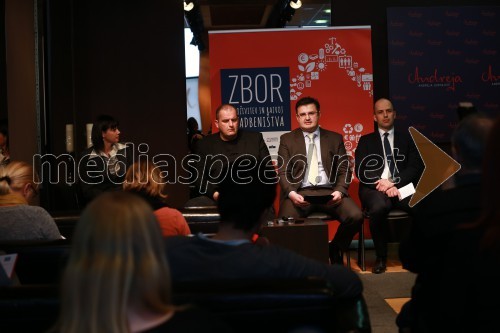 Zbor za oživitev in razvoj gradbeništva, novinarska konferenca