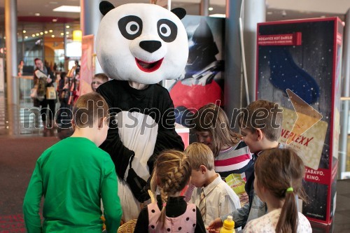 Super Panda zabava v Cineplexxu Kranj