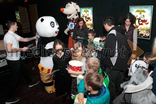 Super Panda zabava v Cineplexxu Kranj