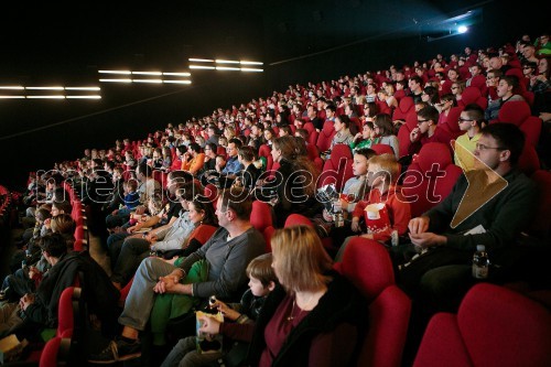 Super Panda zabava v Cineplexxu Kranj