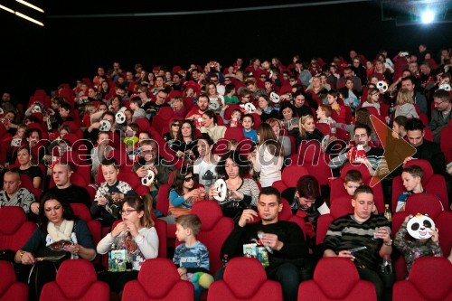 Super Panda zabava v Cineplexxu Kranj