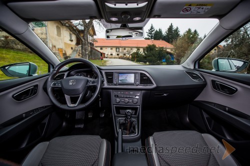 Seat Leon X-Perience 1.6 TDI CR 4Drive Start/Stop, športno dizajnirana notranjost