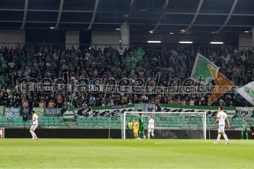 Nogometna tekma Maribor - Olimpija