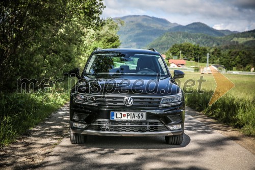 Volkswagen Tiguan, slovenska predstavitev