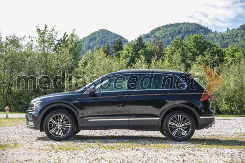 Volkswagen Tiguan, slovenska predstavitev