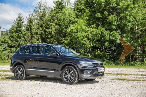 Volkswagen Tiguan, slovenska predstavitev