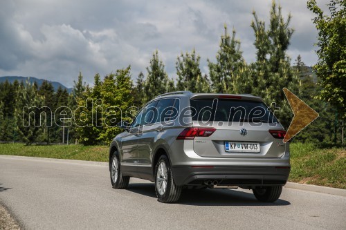 Volkswagen Tiguan, slovenska predstavitev