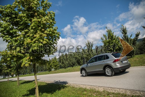 Volkswagen Tiguan, slovenska predstavitev