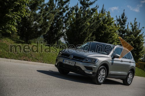 Volkswagen Tiguan, slovenska predstavitev