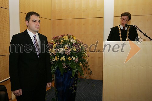 Dr. Dejan Štefanec in red. prof. dr. Željko Knez, Fakulteta za kemijo in kemijsko tehnologijo Univerze v Mariboru