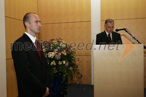 Dr. Beno Klopčič in red. prof. dr. Drago Dolinar, Fakulteta za elektrotehniko, računalništvo in informatiko Univerze v Mariboru