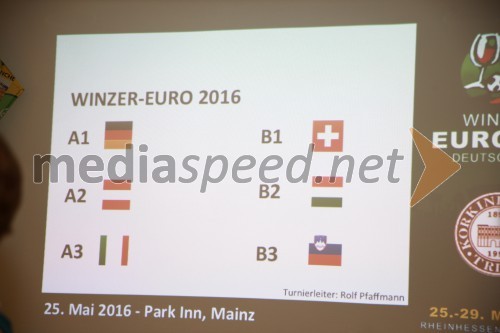 Žreb skupin Winzer EURO 2016