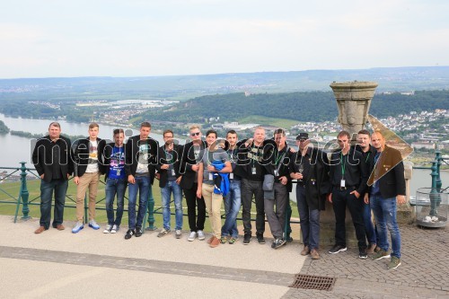 Vinska reprezentanca Slovenije na obisku v mestu Rüdesheim am Rhein