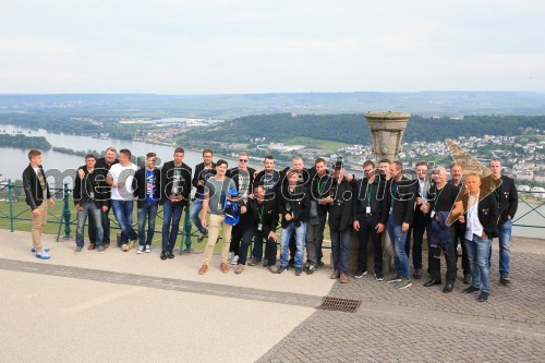 Vinska reprezentanca Slovenije na obisku v mestu Rüdesheim am Rhein