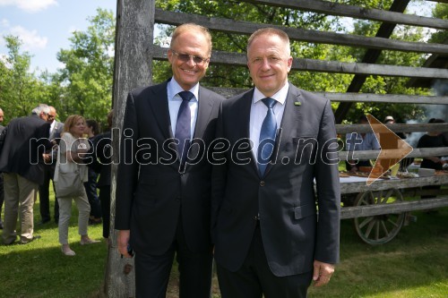 Srečanje članov Slovenskega konzularnega zbora z  ministrom za gospodarski razvoj in tehnologijo RS Zdravkom Počivalškom