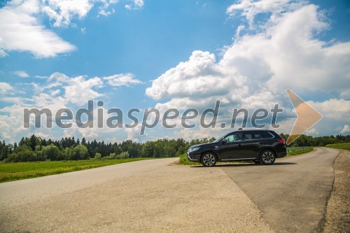 Mitsubishi Outlander PHEV, slovenska predstavitev