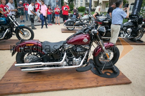 Veliki evropski Jeep - Harley Davidson dogodek