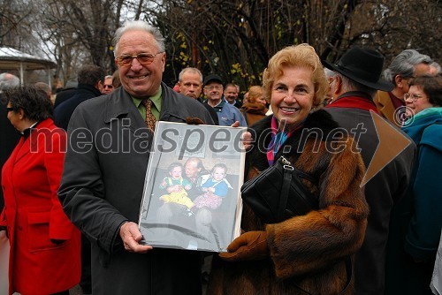 Zet in Lidija, hčerka Leona Štuklja