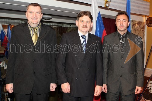 Igor Kolenko, podpredsednik kluba Speedway team Lendava,  	Boris Kotnjek, predsednik AMZS Šport in slovenski član komisije za speedway pri FIM (Mednarodna motociklistična zveza) in Andrej Matjašec, predsednik kluba Speedway team Lendava