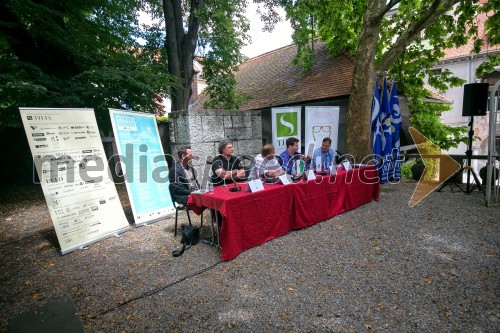 Festival Ljubljana 2016, novinarska konferenca z Denisom Macujevim in Joséjem Curo