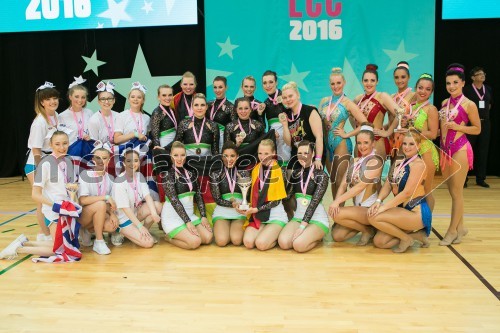 European Cheerleading Championship 2016, Saturday