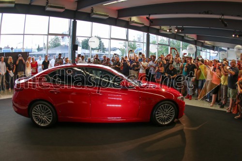 Alfa Romeo Giulia, predpremierna predstavitev