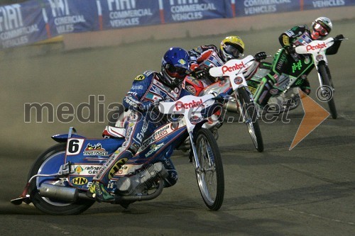 Tomasz Gollob, Poljska (v ospredju)